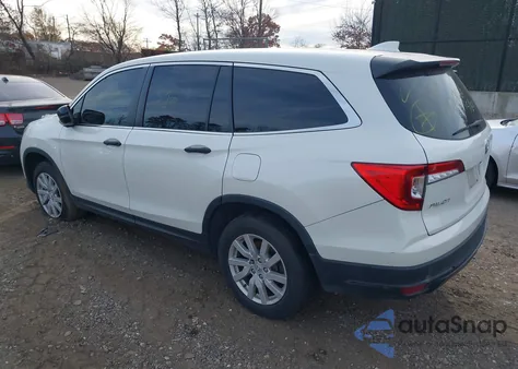 2019 Honda Pilot Lx из США, поврежденный, VIN 5FNYF6H11KB086294